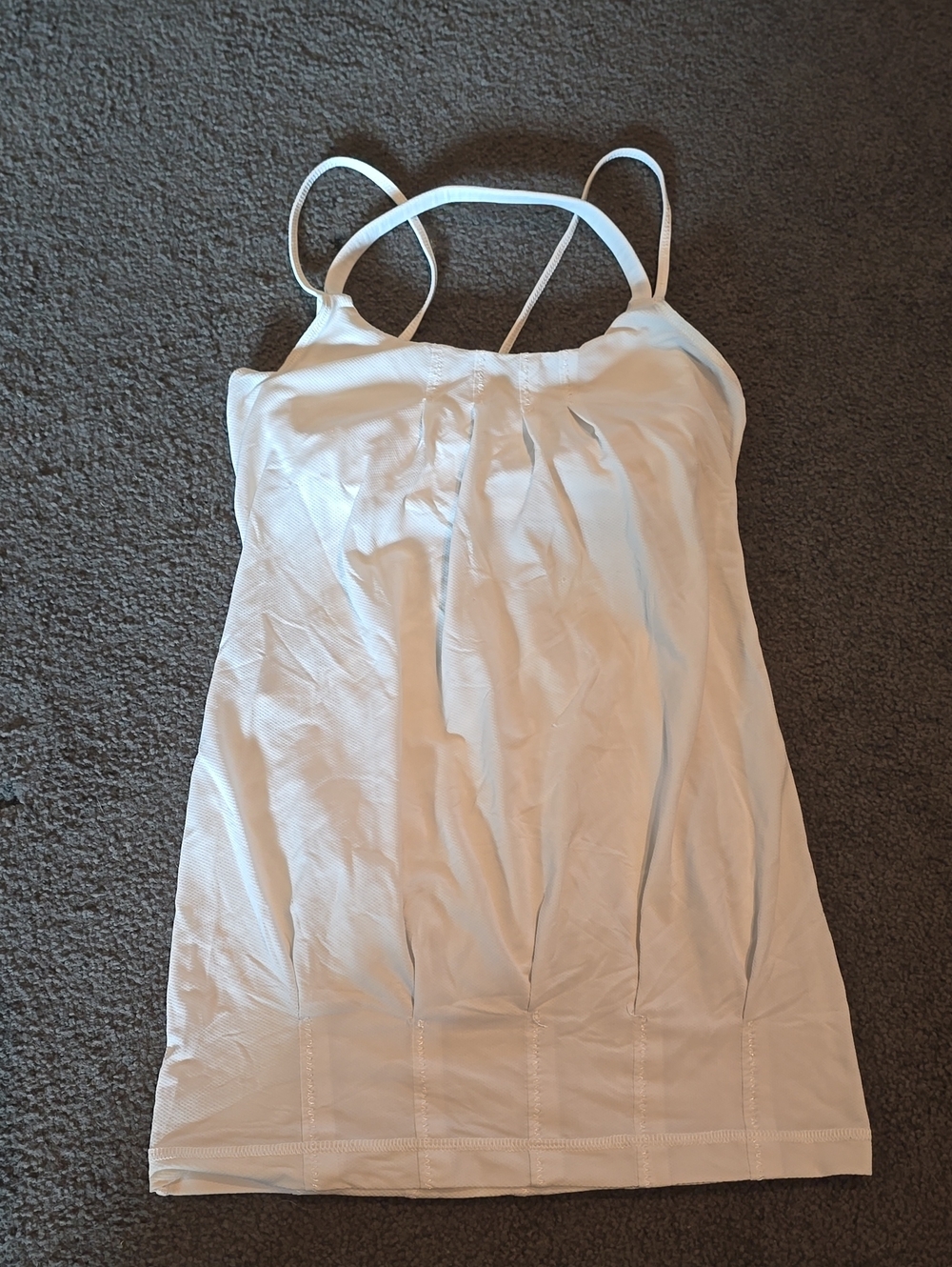 lululemon athletica White Strappy Workout Tank
